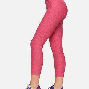Outdoor Voices Warmup Leggings In Flamingo